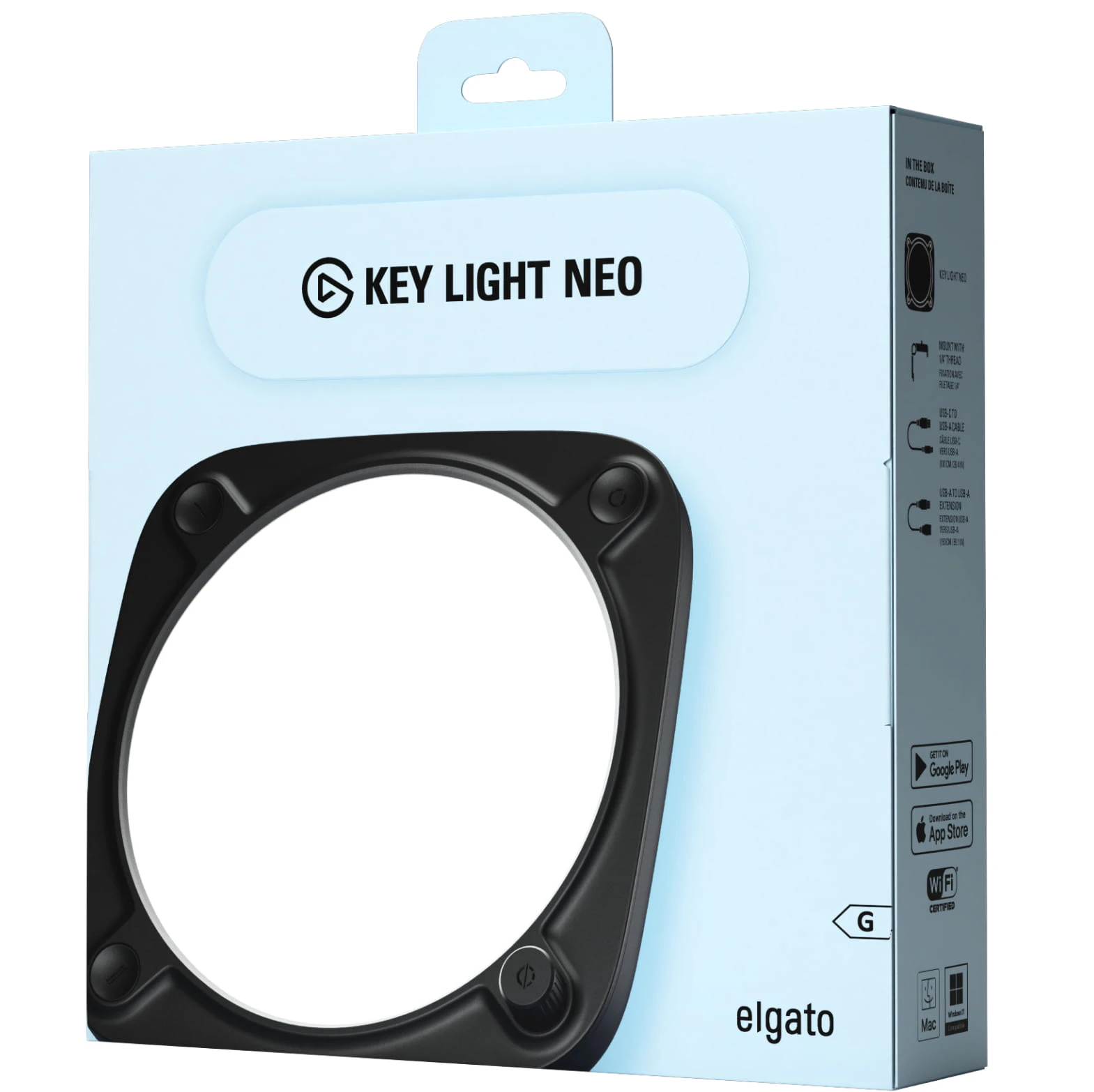 【新品未開封】Elgato Key Light Neo エルガト Black Key Light Neo - Black | Elgato
